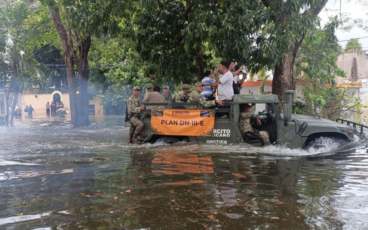 Más de 1,500 personas fueron evacuadas en Chetumal tras inundaciones: Gobierno QRoo | Entérate Más de 1,500 personas fueron evacuadas en Chetumal tras inundaciones: Gobierno QRoo | Entérate