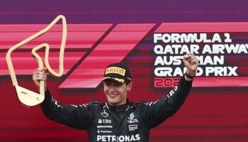 Russell gana en Austria; Sainz sube al podio tras choque de Norris y Verstappen por el liderato