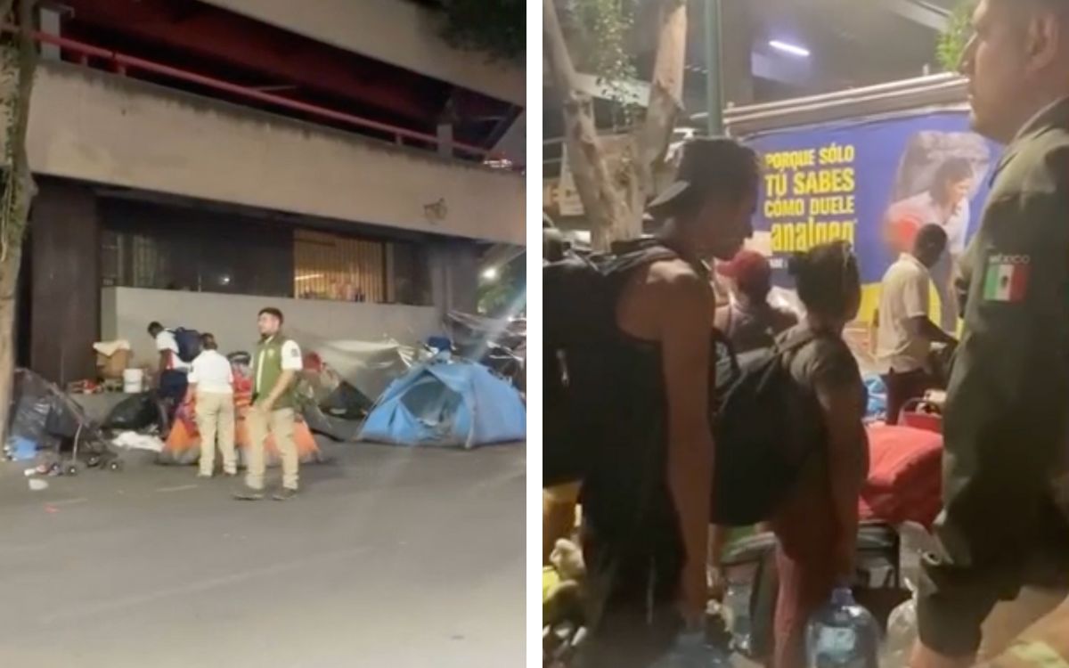 Gobernación afirma que desalojo de campamento migrante: ‘Fueron labores de convencimiento para trasladarse’