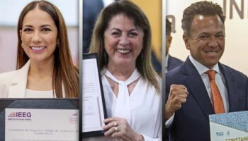 Gobernadores electos reciben su constancia de mayoría