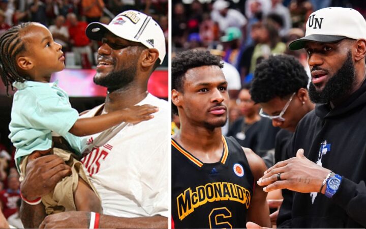 NBA | LeBron y 'Bronny' James: primera dupla padre e hijo en compartir la duela
