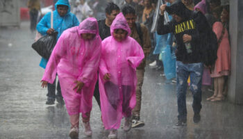 CDMX: lluvias puntuales muy fuertes domingo, lunes y martes