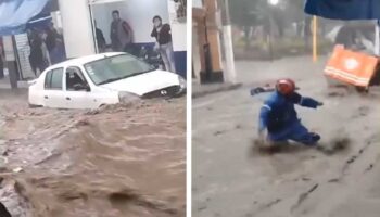 Chimalhuacán activa protocolo de emergencia por lluvias; temen desbordamiento de canal