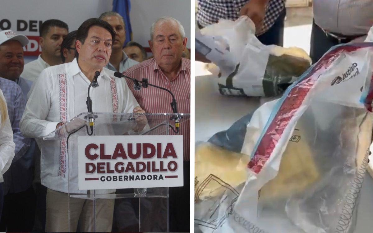 Jalisco | Mario Delgado comparte boletas a favor de Morena que presuntamente aparecieron en bolsas de basura