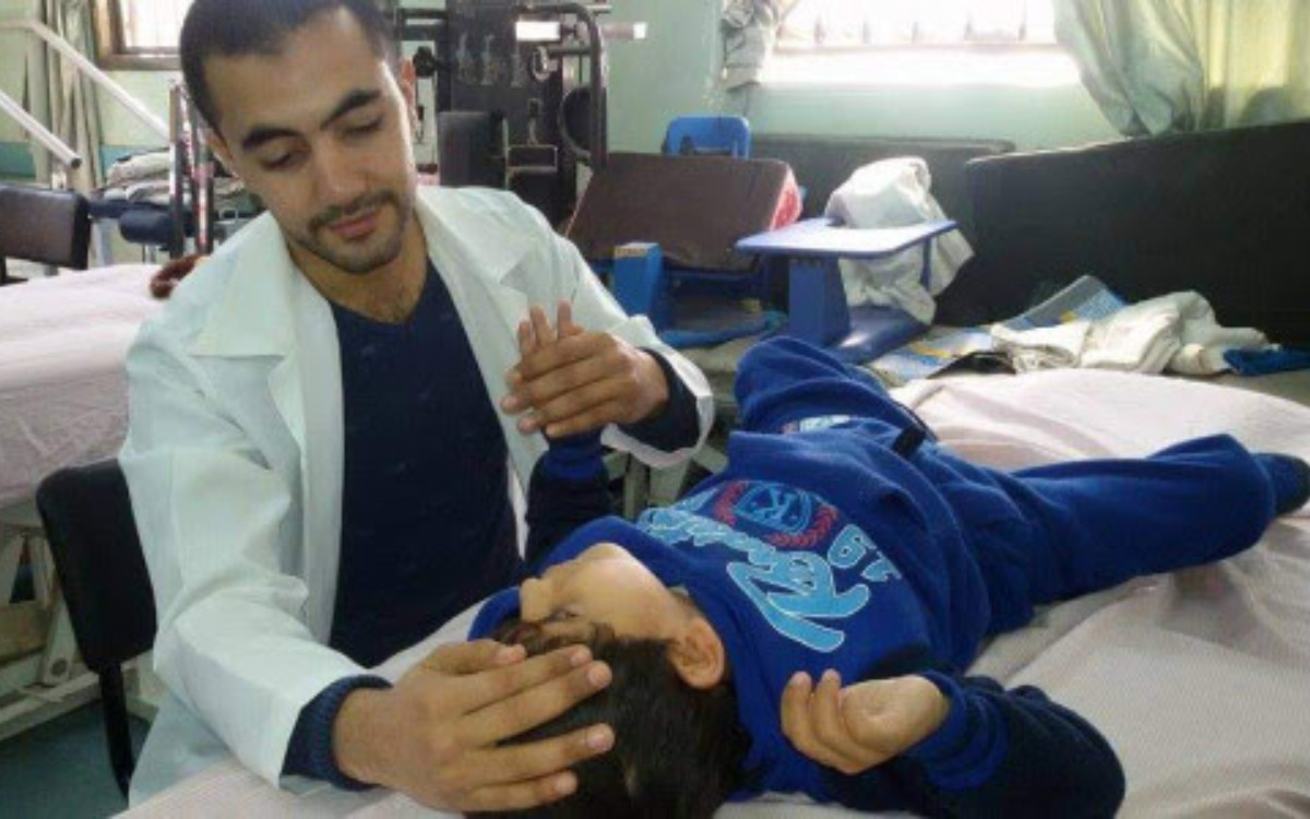 Physiotherapist killed in Gaza;  I rode my bike to work at the clinic