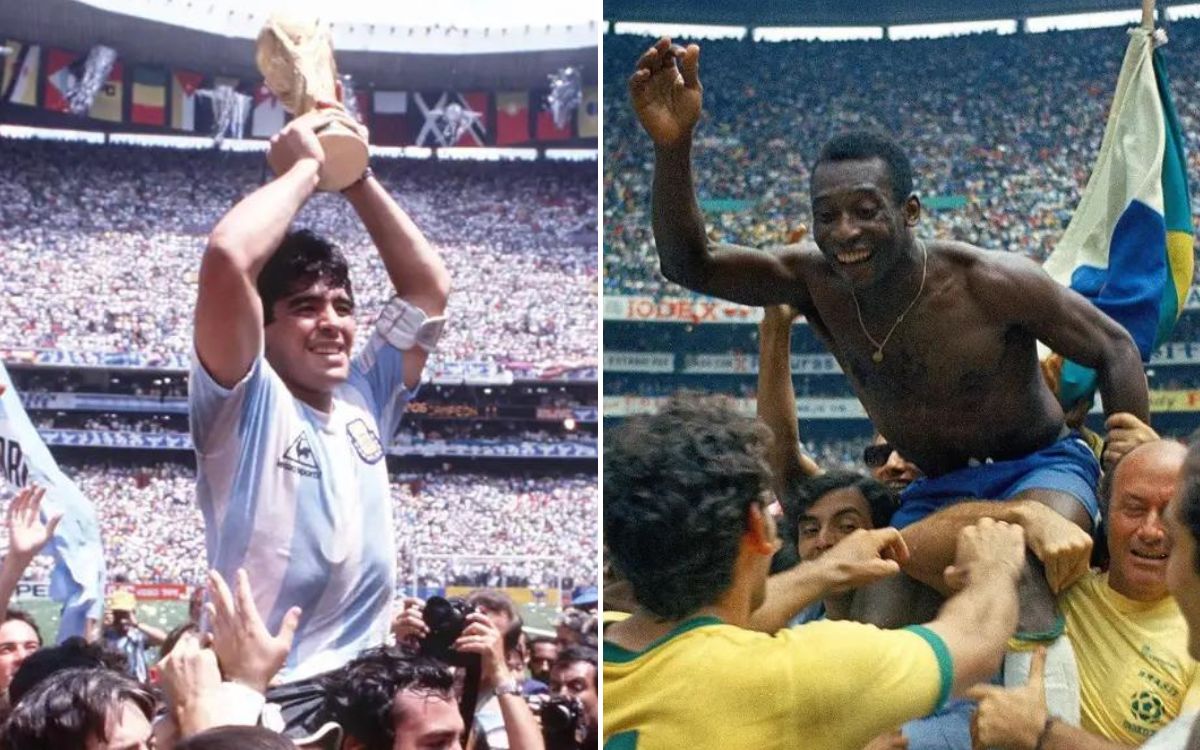 A dos años del Mundial de 2026, México se inclina ante las proezas de Pelé y Maradona