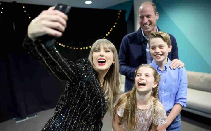 Príncipe William celebra su cumple en concierto de Taylor Swift