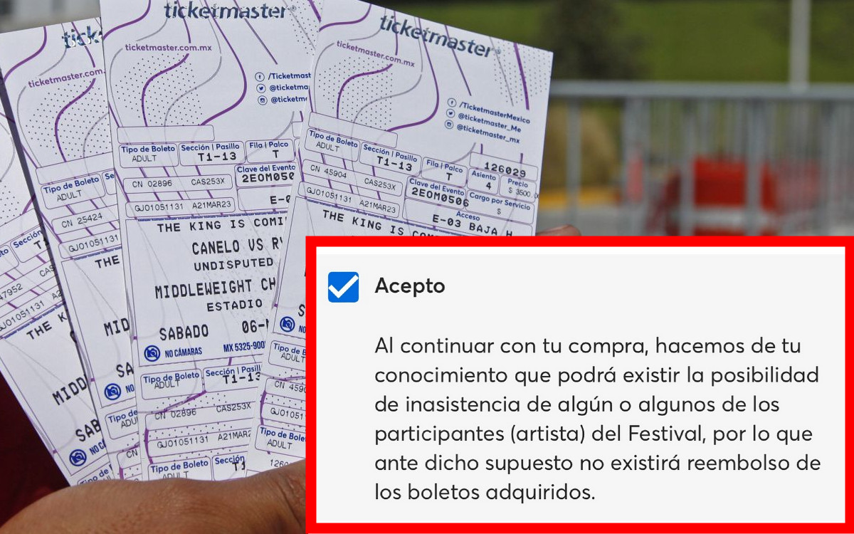 Va Profeco contra Ticketmaster para que suspenda negativa de reembolso