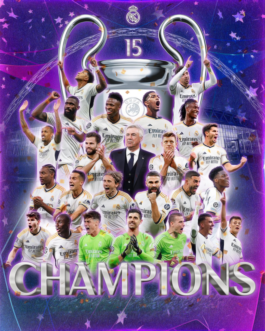 Real Madrid Conquista Su Decimoquinta Champions League En Wembley Real Madrid Conquista Su Decimoquinta Champions League En Wembley