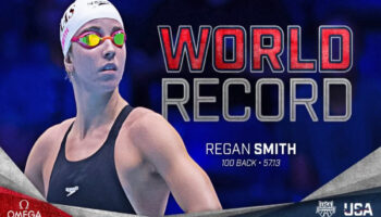 Impone Regan Smith nuevo récord mundial en 100 metros dorso | Video