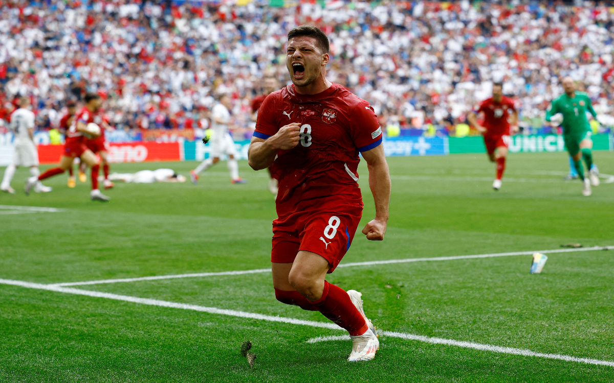 Euro Alemania 2024: Mantiene Luka Jovic con vida a serbios en Múnich