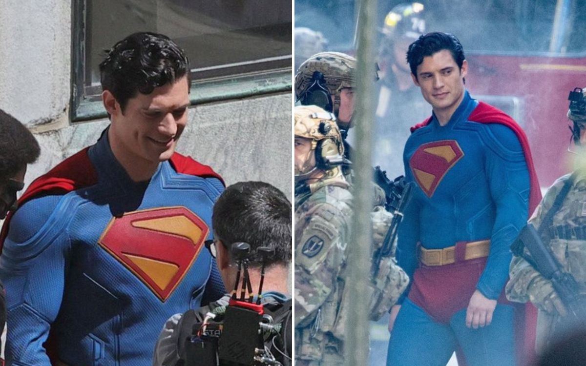 Filtran Fotos Del Rodaje De 'Superman' Con David Corenswet Con El Traje ...