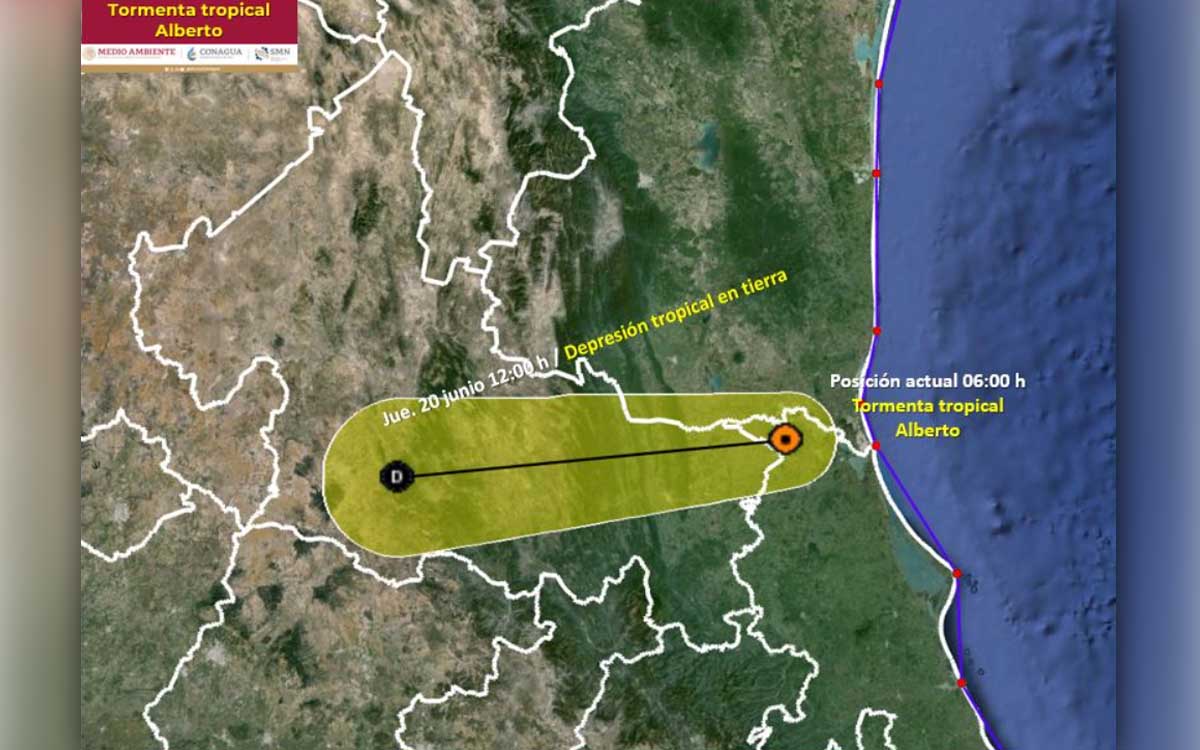 'Alberto' es el primer sistema de la temporada atlántica: SMN | Video 'Alberto' es el primer sistema de la temporada atlántica: SMN | Video