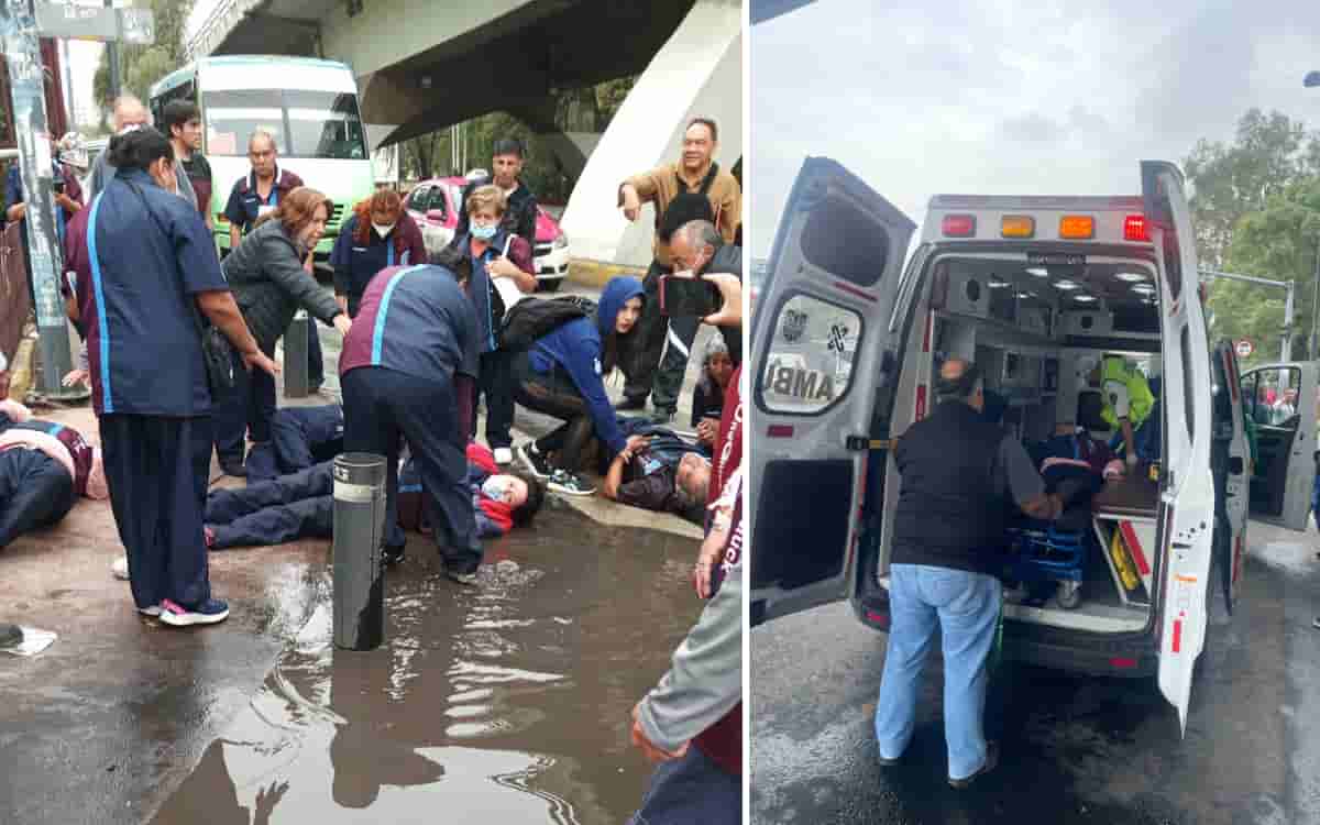 Video. Camioneta atropella a 6 personas durante manifestación en Azcapotzalco