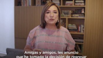 Xóchitl Gálvez anuncia que regresa al Senado con 4 objetivos