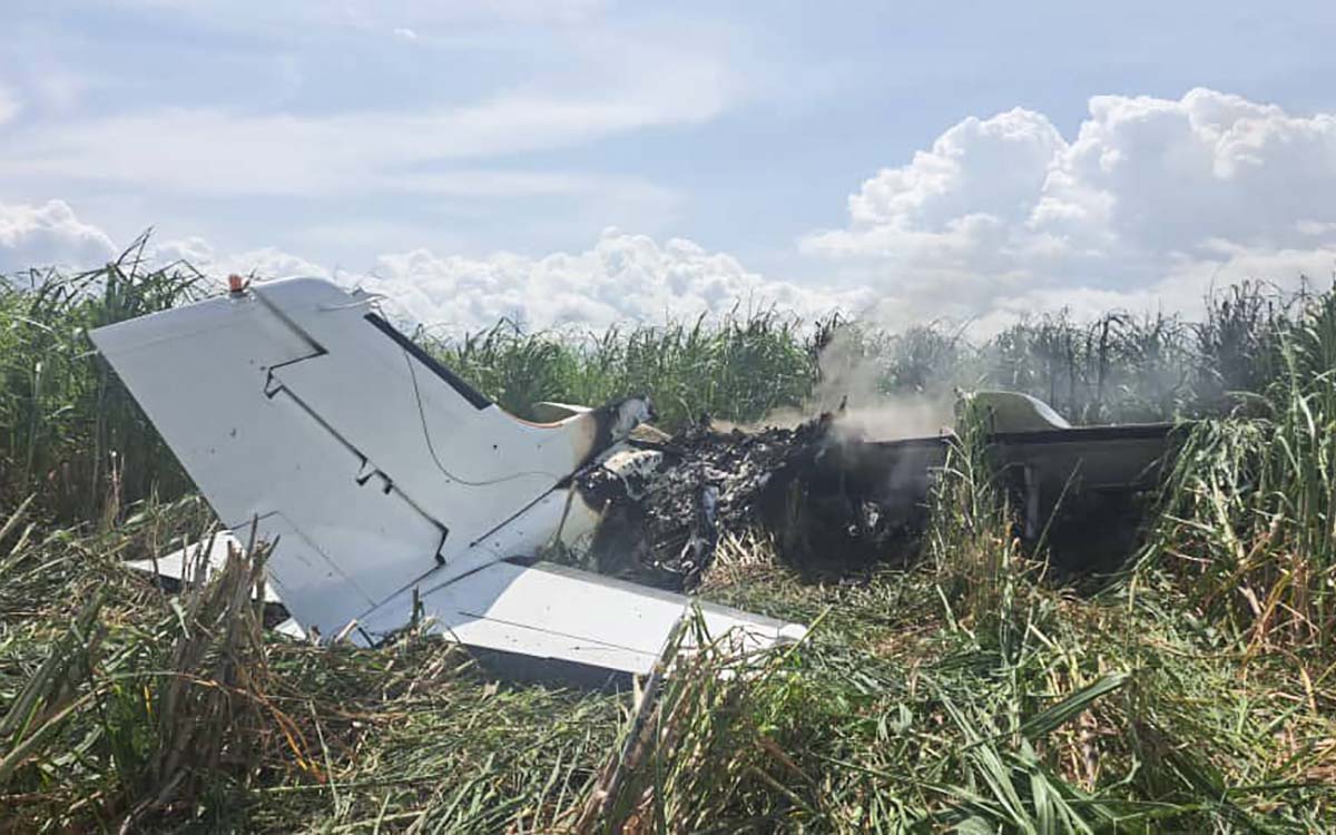 Venezuela: Two Mexicans killed in small plane crash used to smuggle drugs