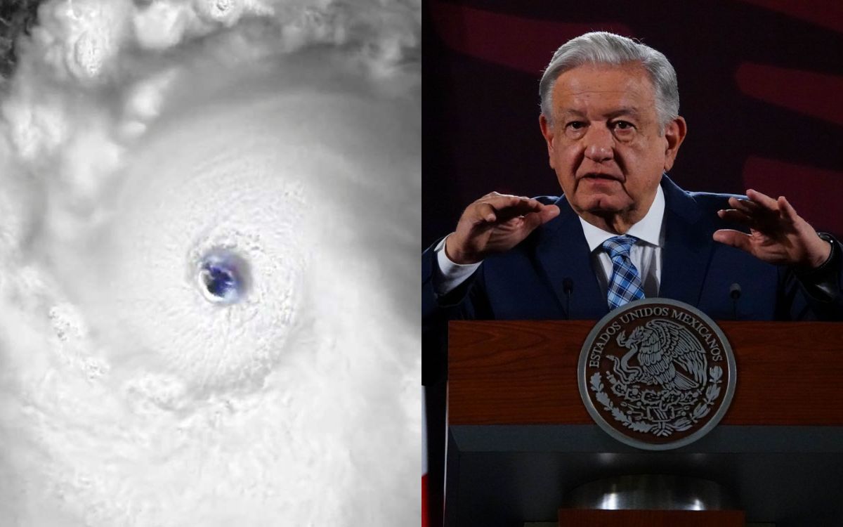 ​AMLO pide tranquilidad por llegada del huracán Beryl y adelanta ‘mucho sensacionalismo’