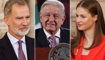 AMLO no recibiría al Rey de España o la princesa de Asturias