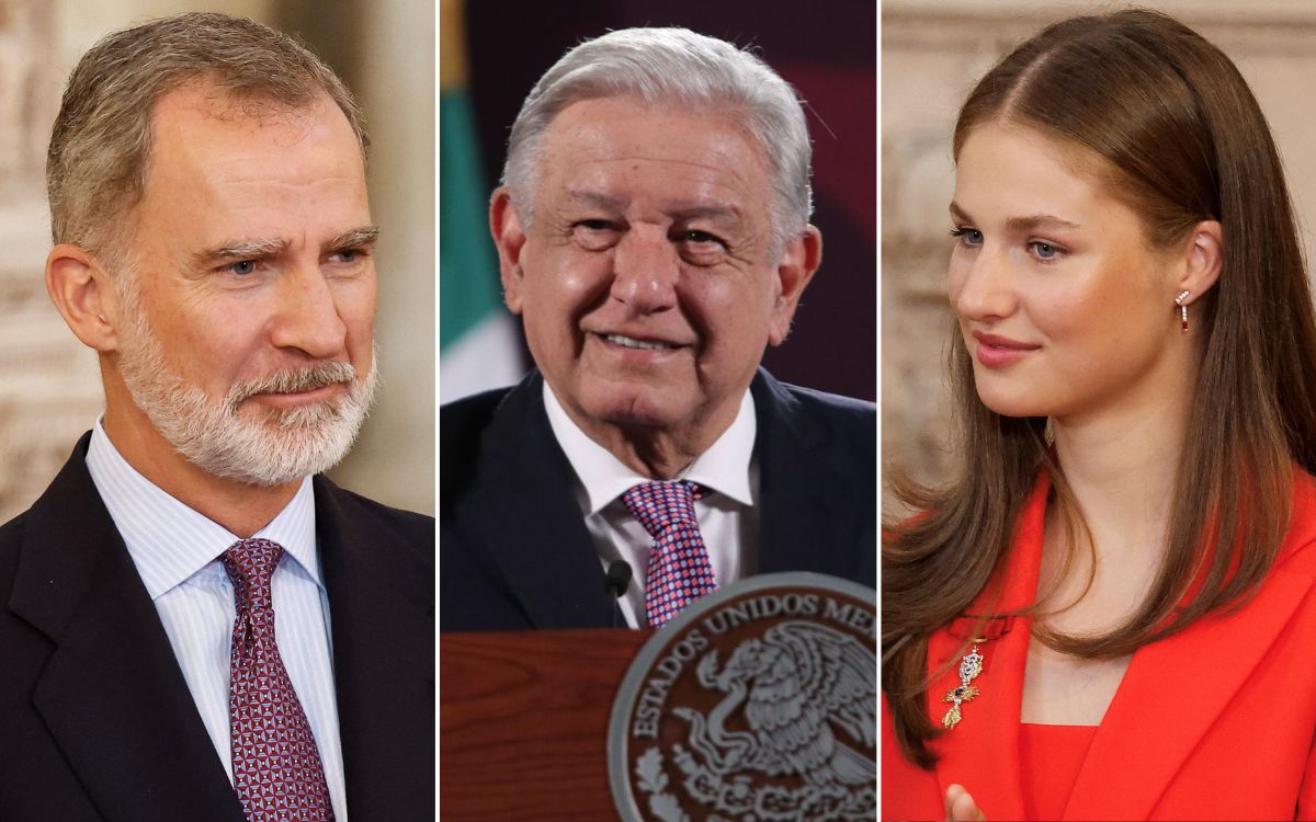 AMLO no recibiría al Rey de España o la princesa de Asturias