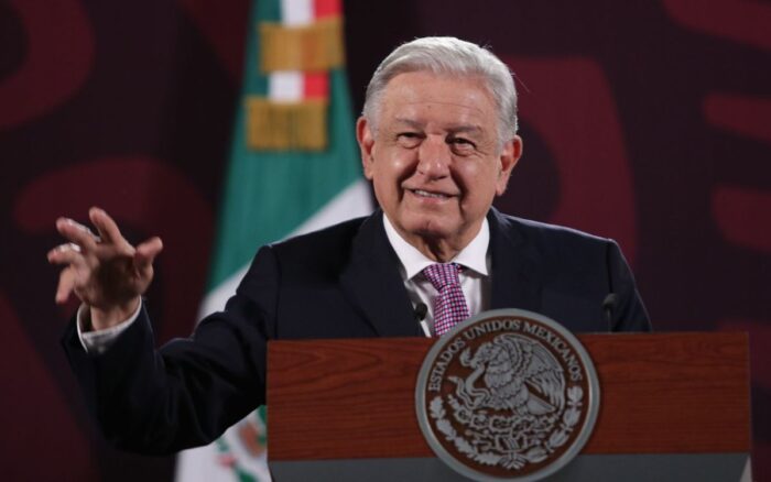 El presidente Andrés Manuel López Obrador durante su conferencia mañanera | Cuartoscuro