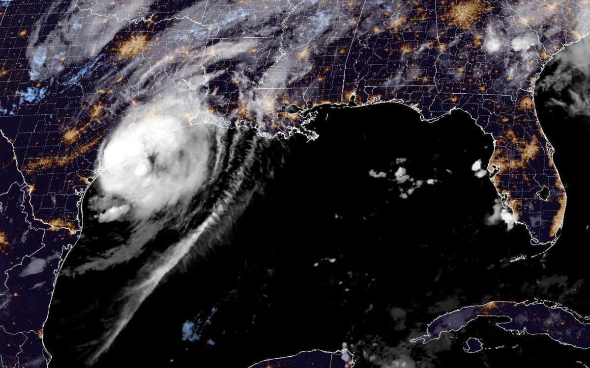 Beryl made landfall as a hurricane near Matagorda on the Texas coast.