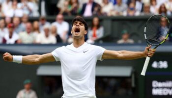 Wimbledon 2024: Carlos Alcaraz, a un paso de revalidar su corona en el All England Club