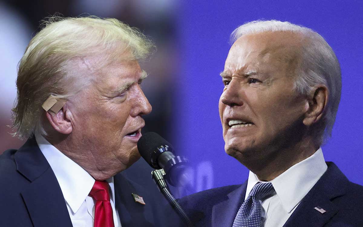 Trump mantiene tres puntos de ventaja sobre Biden en la media nacional de encuestas en EU