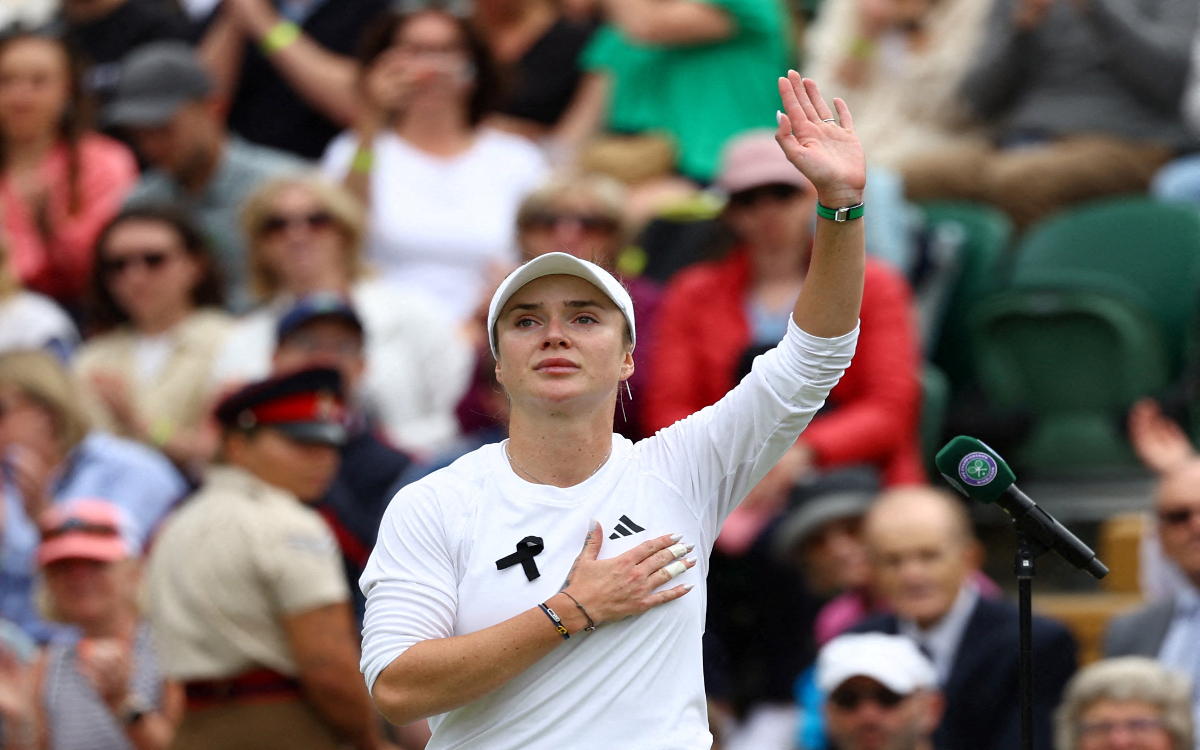 Wimbledon 2024: Así reaccionó Elina Svitolina por los bombardeos rusos sobre Kiev | Video