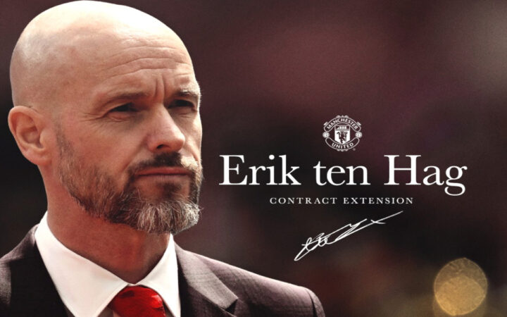 No se va, al contrario, renueva Erik ten Hang con ManU hasta el 2026 | Video