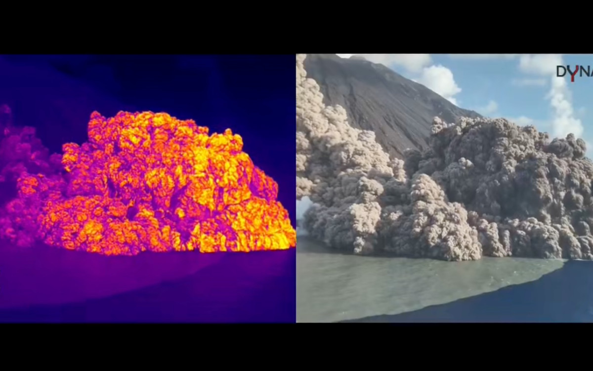 Italy raises alert level to maximum over Stromboli volcano eruption