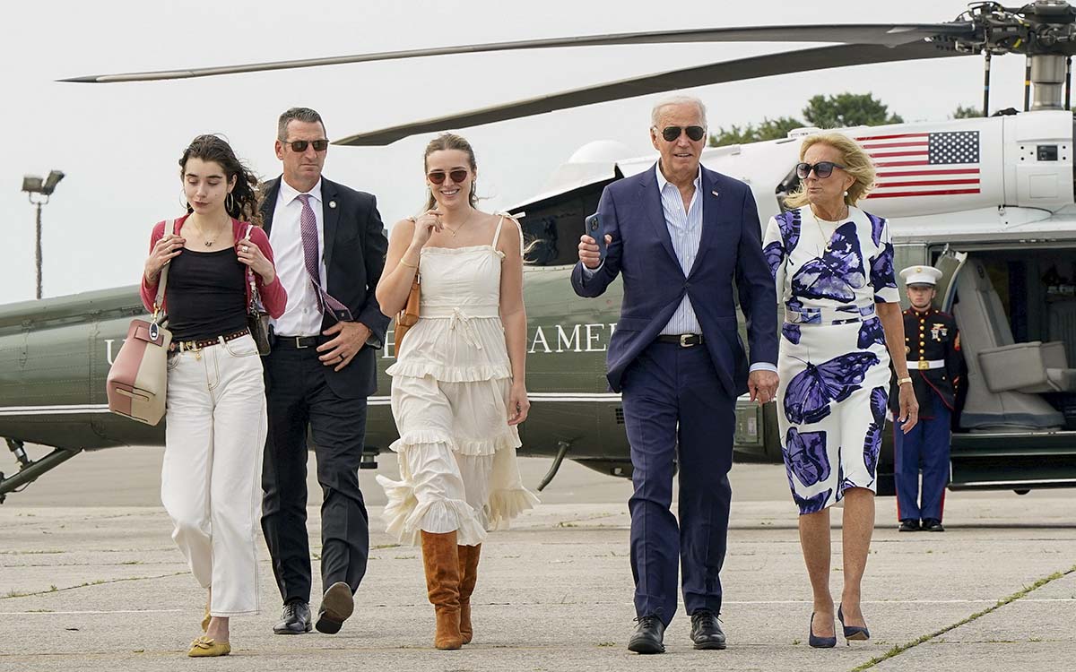According to media reports, Biden’s family is urging him to continue the presidential race.