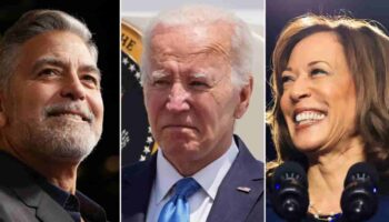 George Clooney apoya a Kamala Harris tras pedir la renuncia de Biden