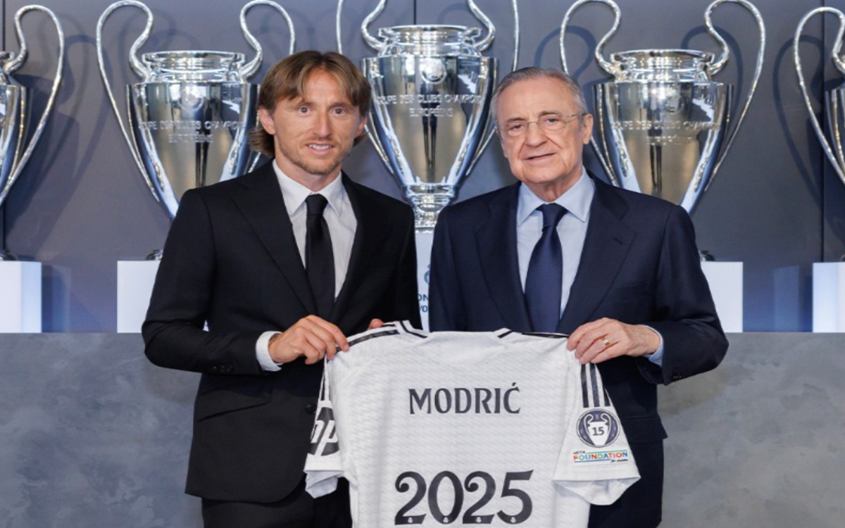 Renueva Luka Modric contrato con Real Madrid hasta 2025 | Video