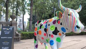 El Cow Parade olímpico llega a Paseo de la Reforma