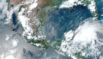 Viernes de lluvia en todo el país por huracán, tormenta tropical y canales de baja presión