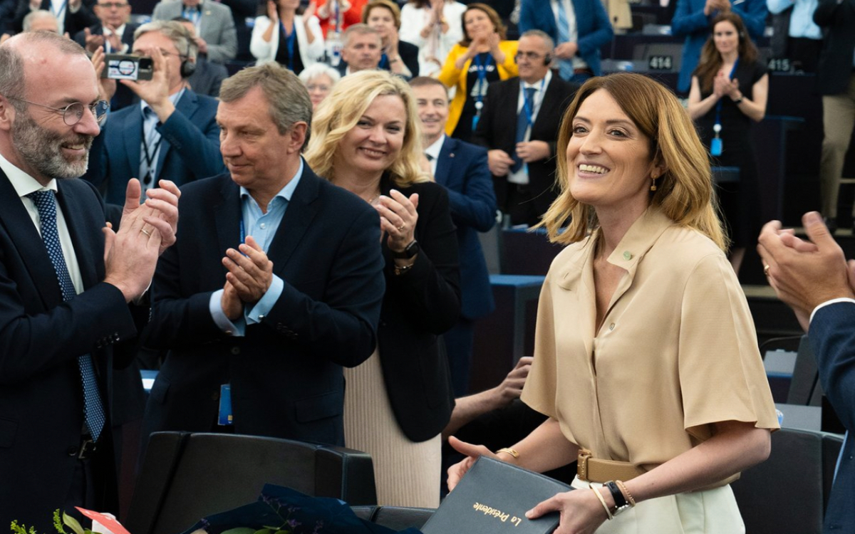 Roberta Metsola re-elected as President of the European Parliament | video