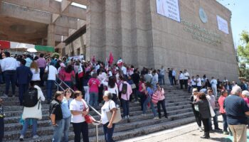 Persiste paro de labores de trabajadores del Poder Judicial