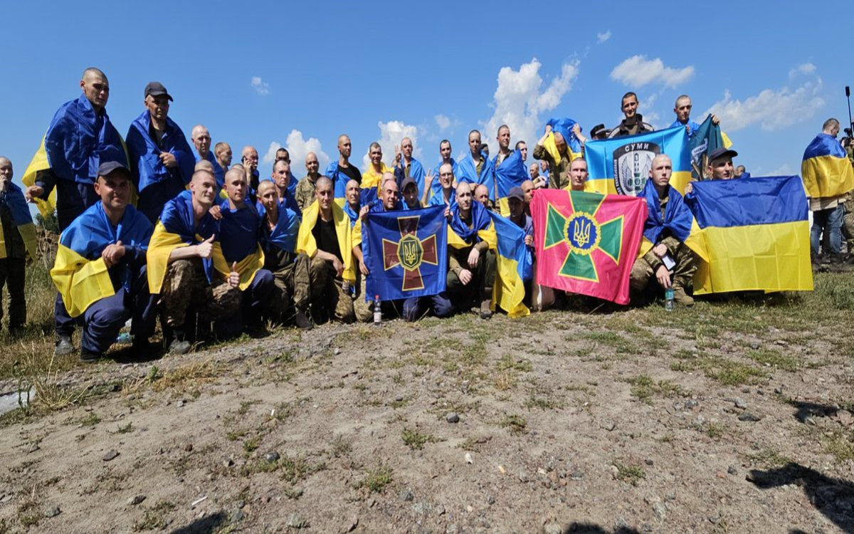 Russia and Ukraine exchanged 95 prisoners of war