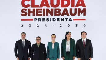 Rosa Icela Rodríguez, Harfuch y Delgado al gabinete de Claudia Sheinbaum