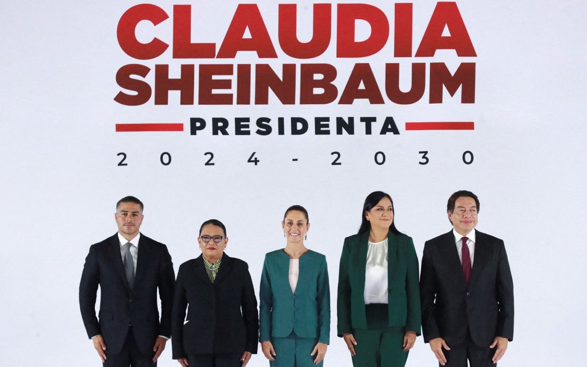 ​Rosa Icela Rodríguez, Harfuch y Delgado al gabinete de Claudia Sheinbaum