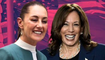 Sheinbaum celebra declaraciones de Kamala sobre 'violencia' en la colonización