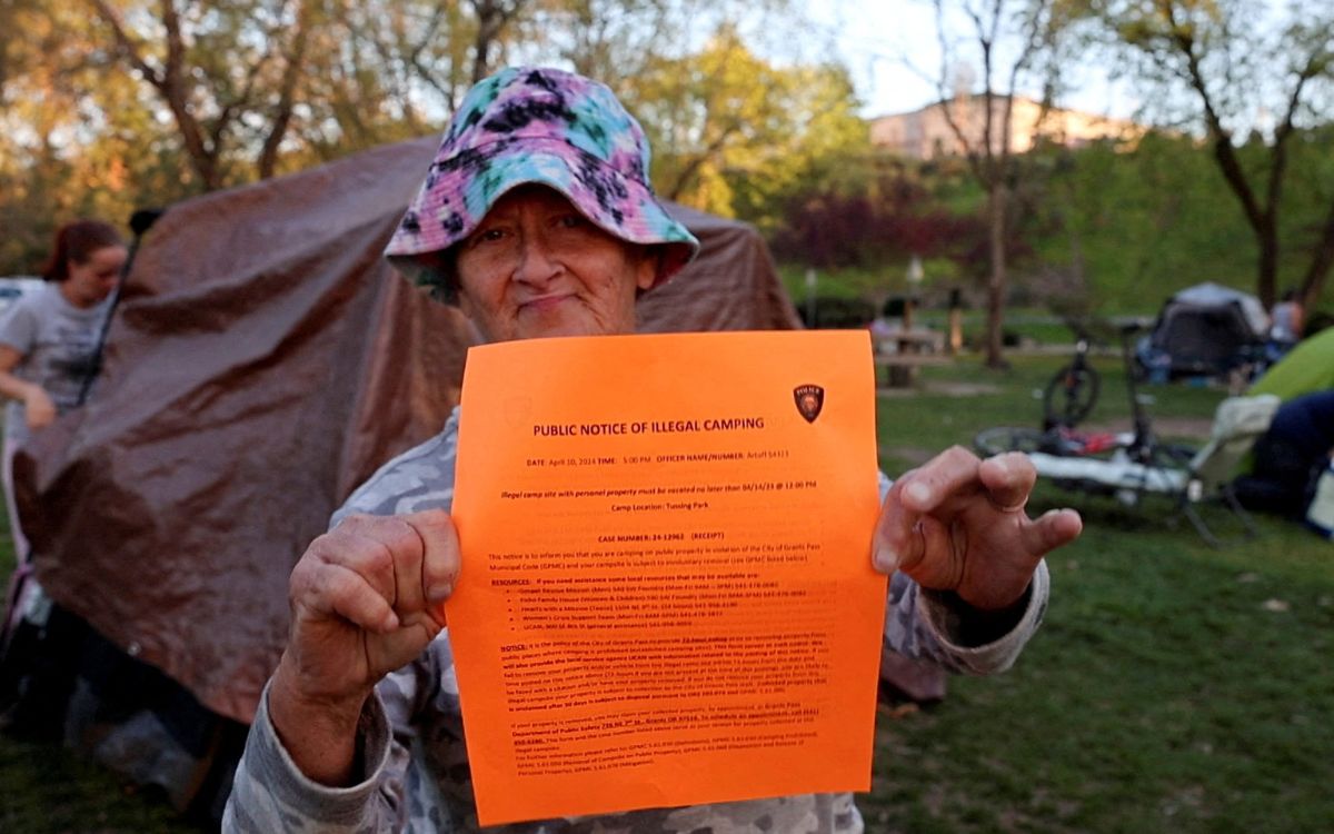 California orders homeless people to be evicted from all public spaces