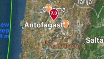 Videos | Un terremoto de 7.3 sacude Chile; también se siente en Perú