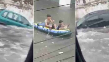 Videos | Veracruz bajo el agua por fuertes lluvias: coches flotando, casas inundadas...