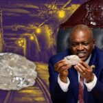 diamante botsuana africa enorme