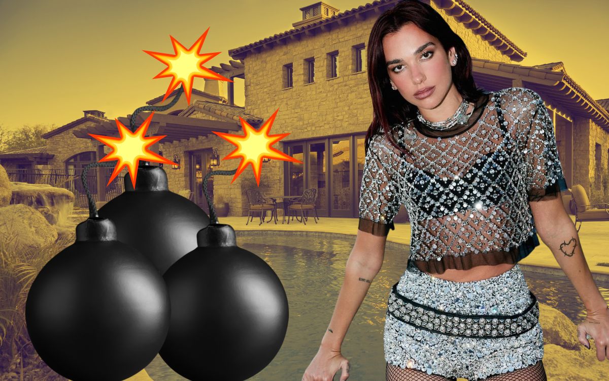 dua lipa mansion bomba segunda guerra