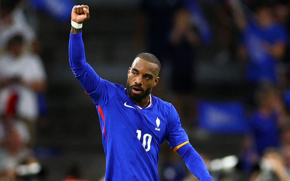 París 2024: Lacazette no se entrena con Francia, pero estará en la Final contra España