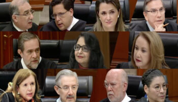 Ministros de la SCJN suspenden sesión en apoyo a paristas contra reforma judicial