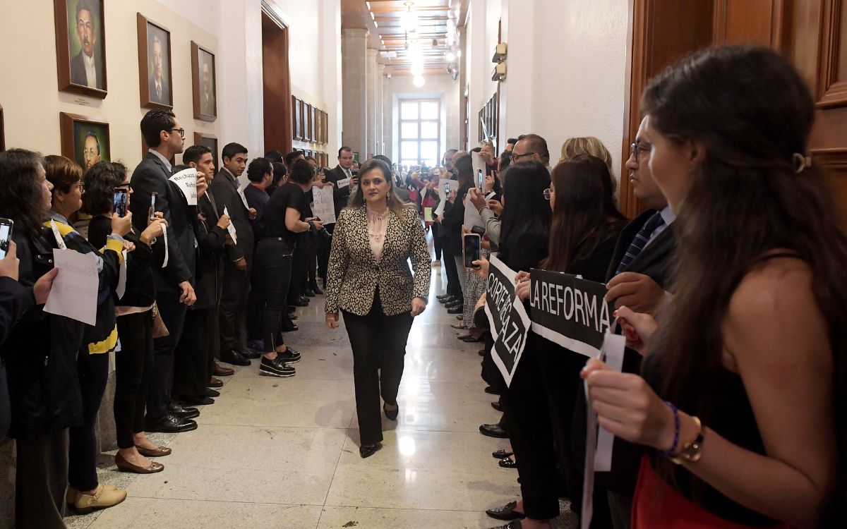 Ministros de la SCJN se armaron de valor para suspender sesión en apoyo a paristas: Aguayo | Entérate Ministros de la SCJN se armaron de valor para suspender sesión en apoyo a paristas: Aguayo | Entérate