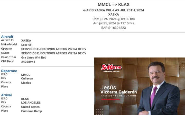 Rocha usó avión del dueño de Sukarne para salir de Sinaloa el día que cayó 'El Mayo' Zambada: Marcos Vizcarra